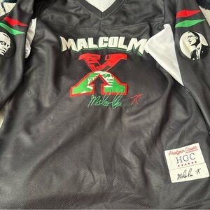 Headgear Classic Malcolm X Hockey HGC Black Jersey